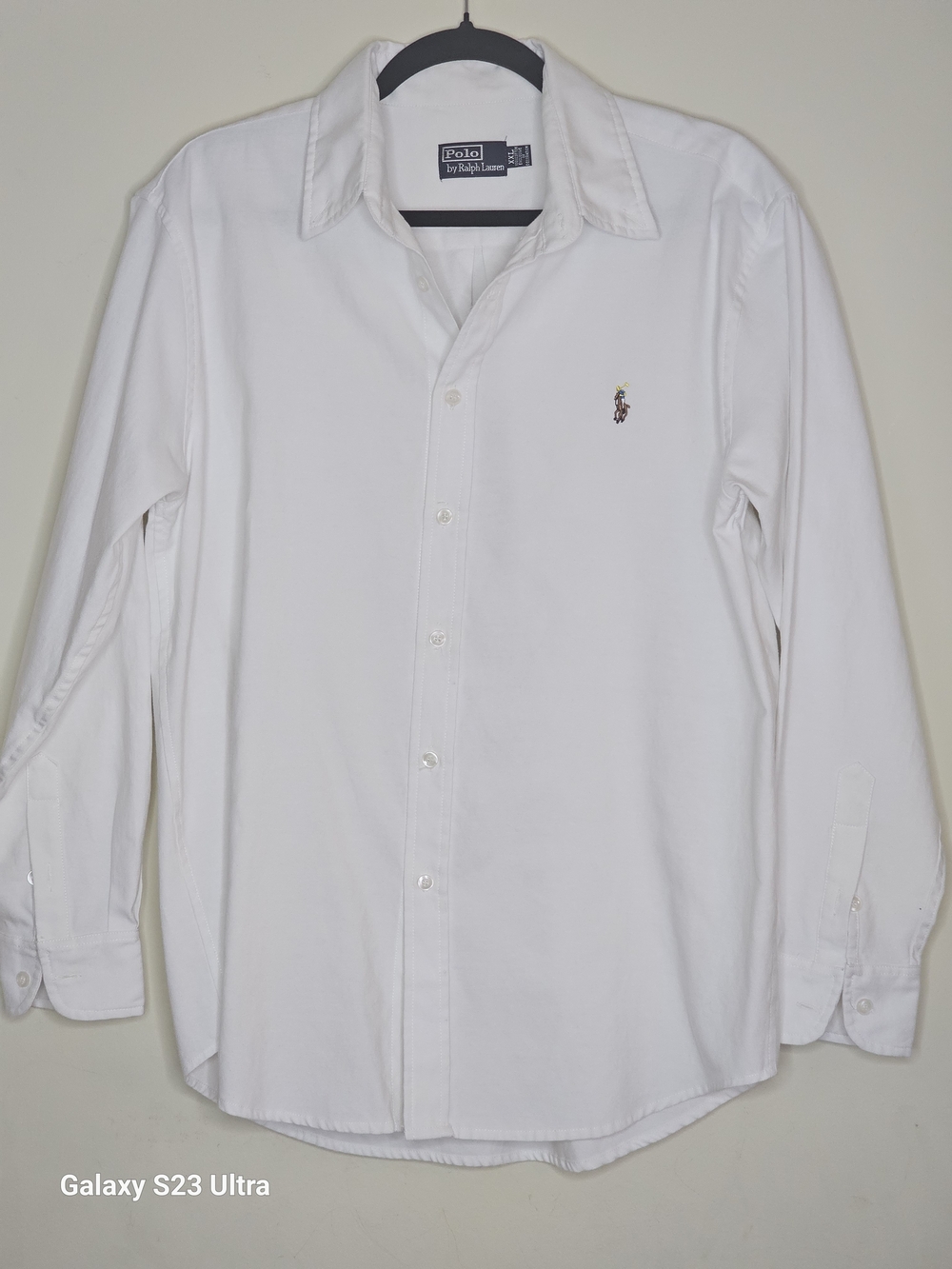 Polo by Ralph Lauren Men's White Classic Button-Down Shirt